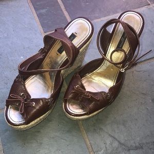 Louis Vuitton wedge heels